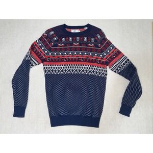 Southern Tide College Humor Men SMALL Beer Pong Christmas Pullover Ugly Sweater